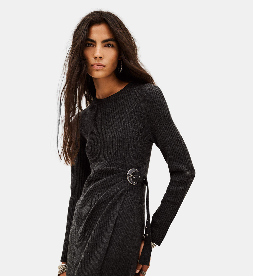 Bamaya Dress - Anthracite Grey - Image 2