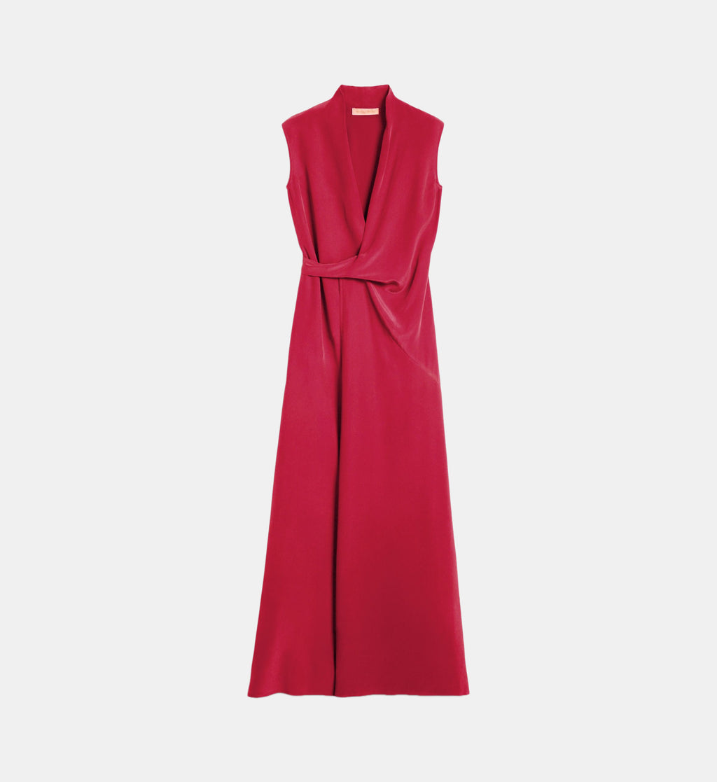 Faye Dress - Raspberry - Image 2