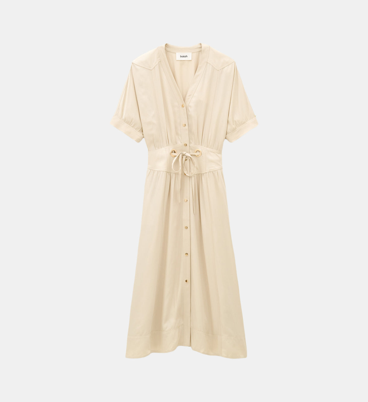Parisa Dress - Greige - Image 2