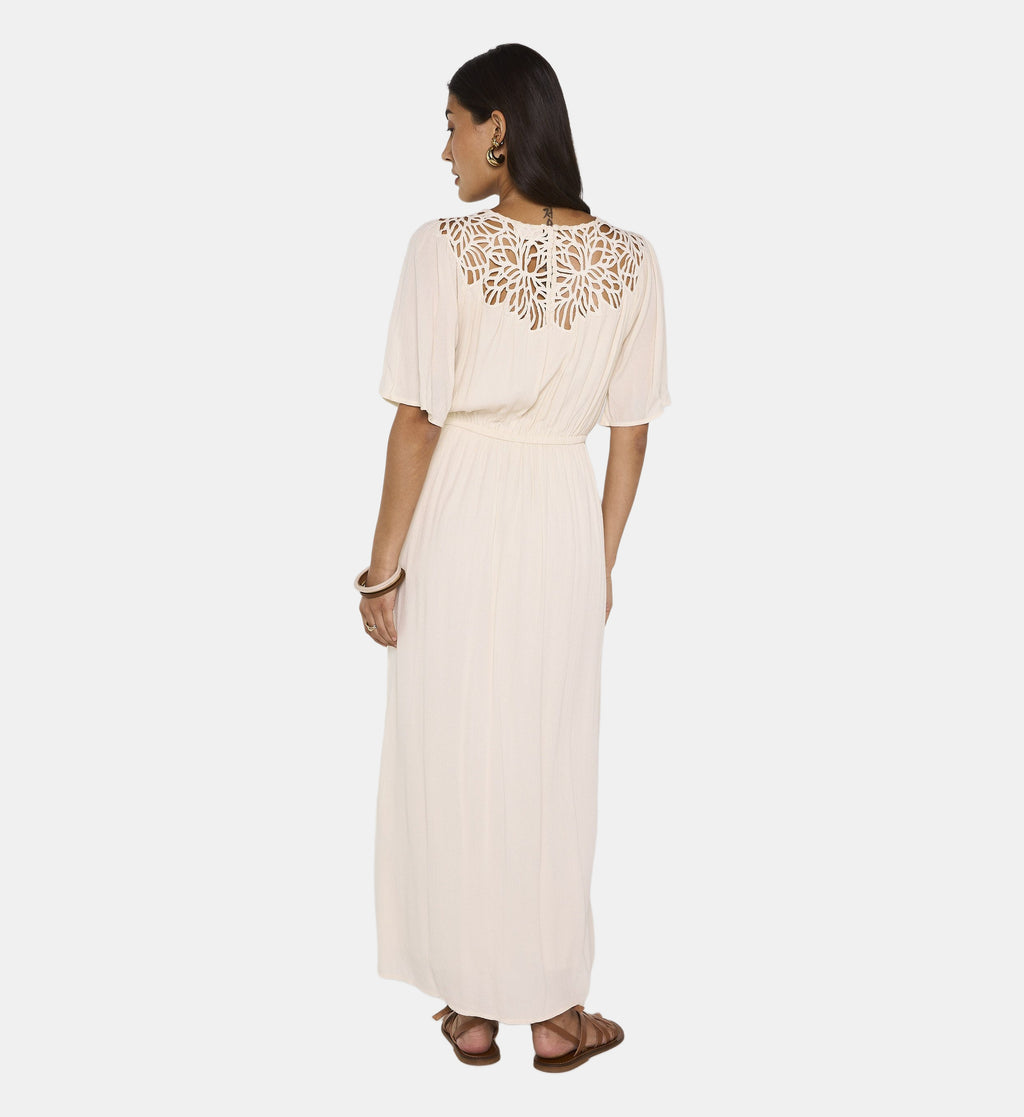 Perfect Fluid Lace Dress - Ecru - Image 2