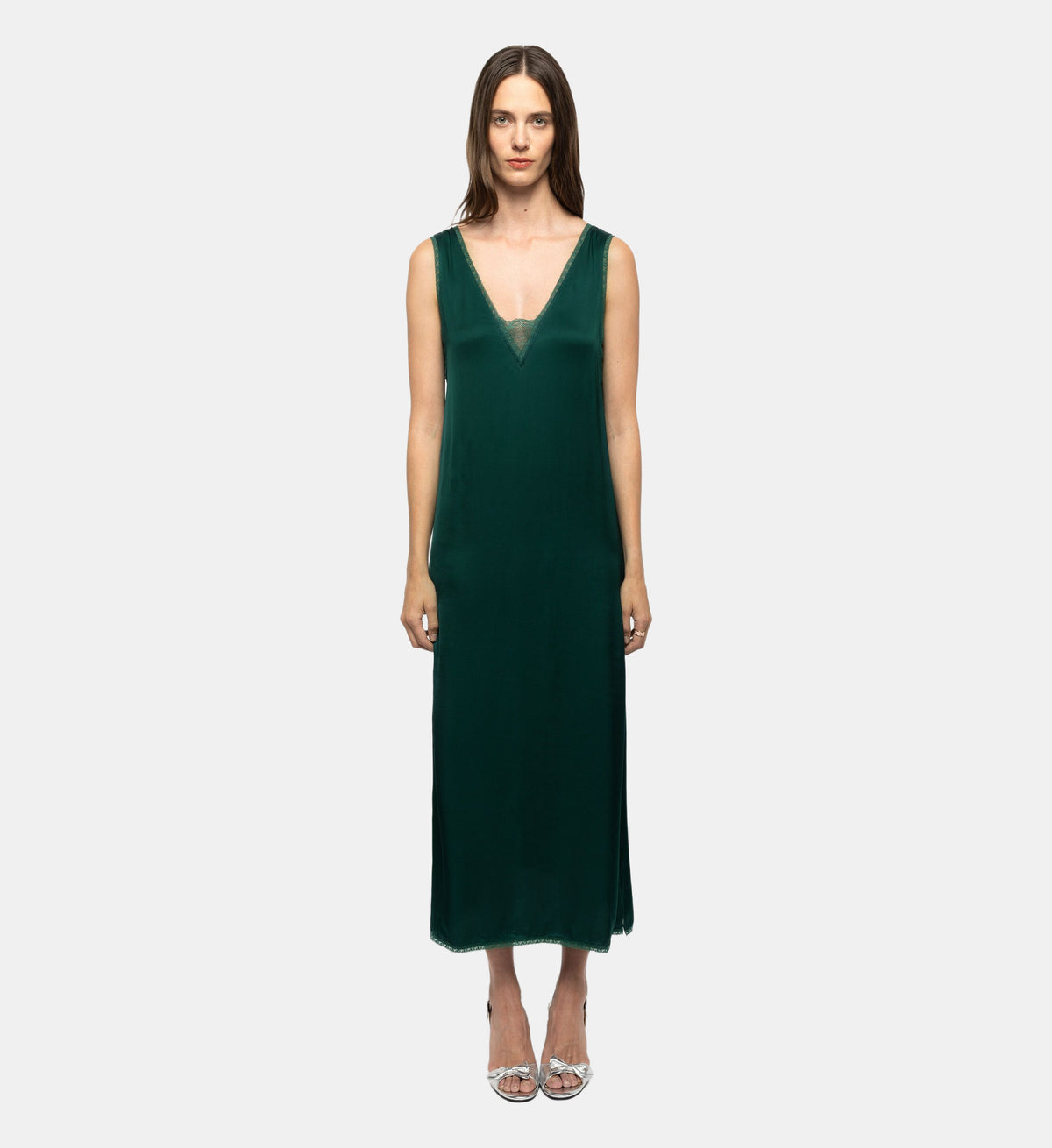 Renzo Dress - Rainforest Green - Image 1