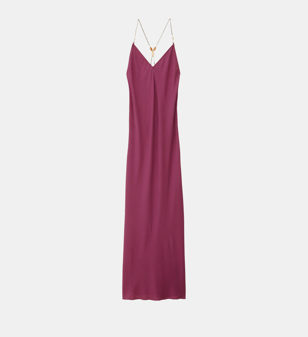 Hany Dress - Eggplant - Image 2