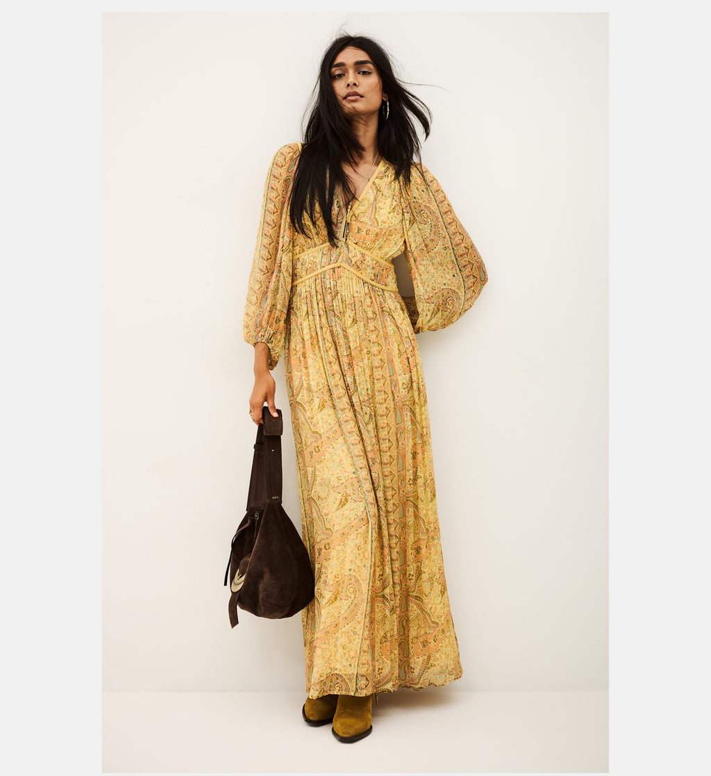 Chana Dress - Yellow - Image 1