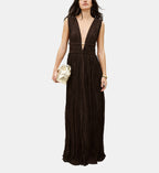 Tania Dress - Chocolate - Image 1