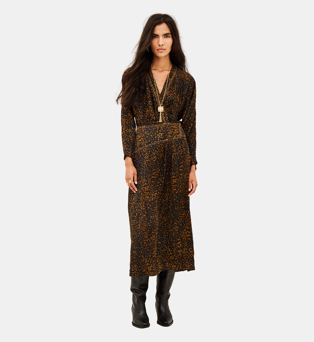 Hamy Dress - Ink - Image 1