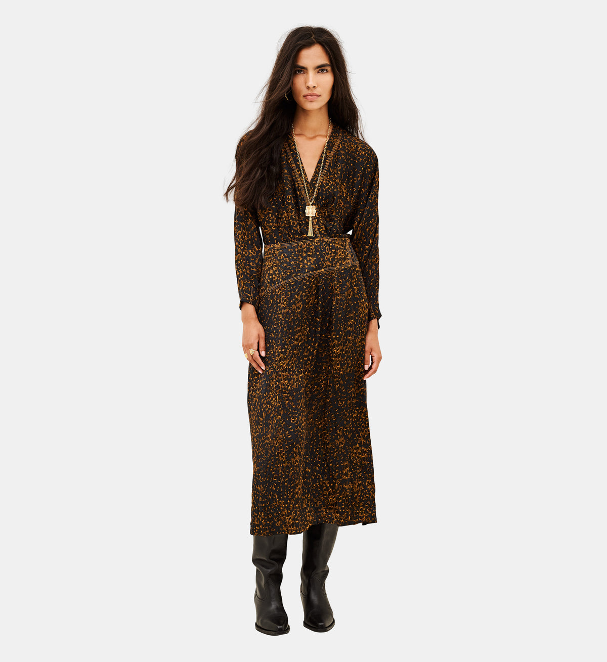 Hamy Dress - Ink - Image 1