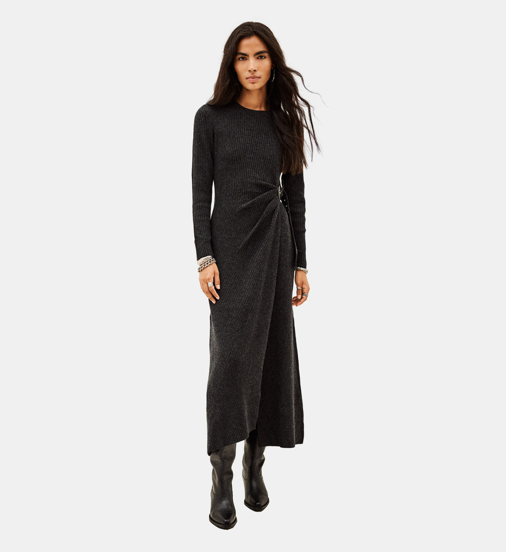 Bamaya Dress - Anthracite Grey - Image 1