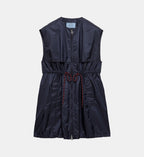 Sleeveless Re-Nylon Mini Dress - Blue - Image 2