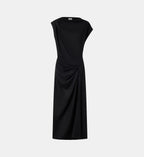 Naerys Slit Maxi Dress - Black - Image 2