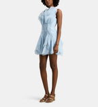 Nisha Short Dress - Sky Blue - Image 1
