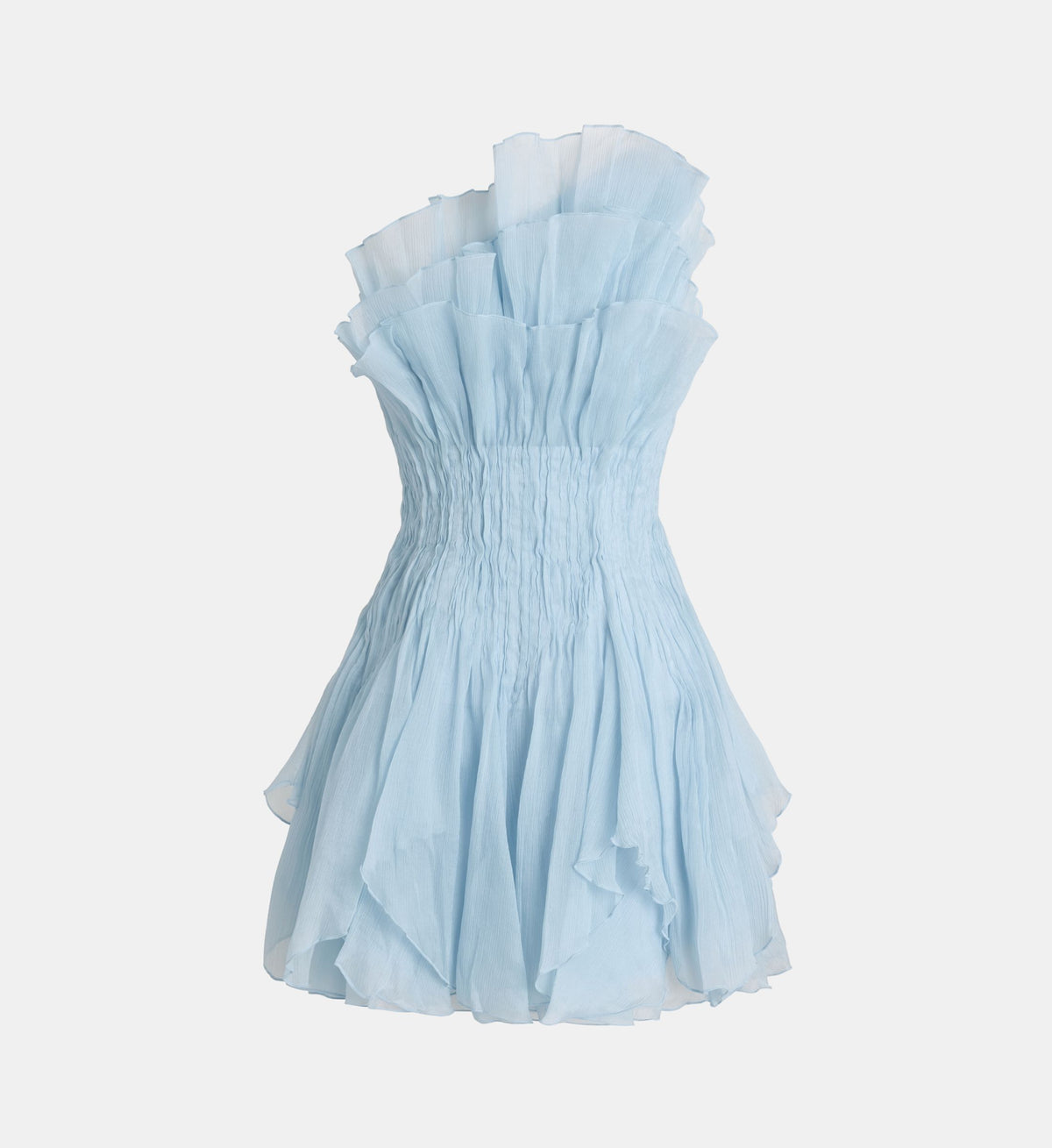 Nisha Short Dress - Sky Blue - Image 2