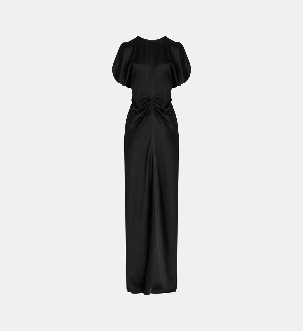 Isabella Maxi Dress - Black - Image 2
