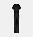 Isabella Maxi Dress - Black - Image 2