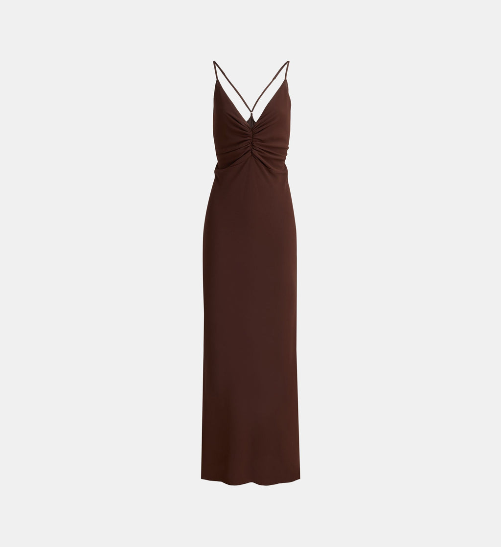 Janice Maxi Dress - Brown - Image 2