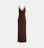 Janice Maxi Dress - Brown - Image 2