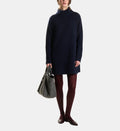 Roxane Short Sweater Dress - Navy - Image 1
