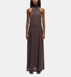 Saniva Maxi Dress - Brown - Image 1