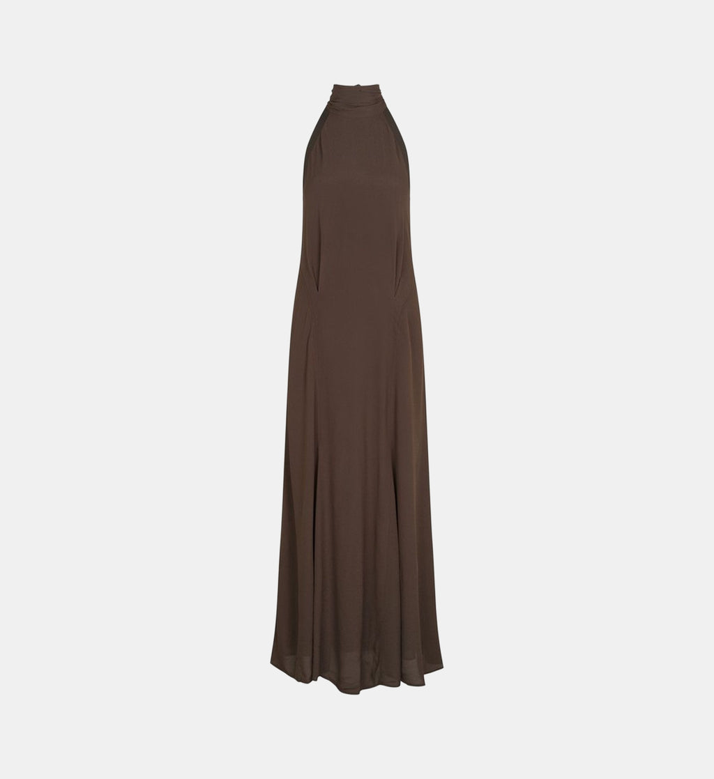 Saniva Maxi Dress - Brown - Image 2