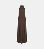 Saniva Maxi Dress - Brown - Image 2